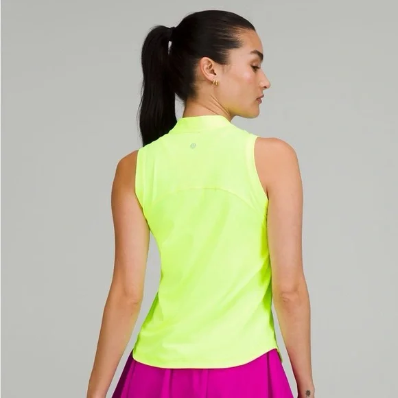 NWOT Lululemon Mock Neck Zip Tank Top SIZE 4 - Picture 3 of 6